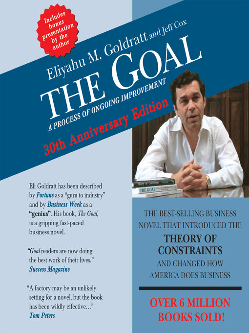 Title details for The Goal by Eliyahu M. Goldratt - Wait list